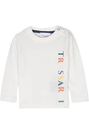 Trussardi Flocked-logo sweat