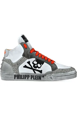 Philipp Plein Strass Retrokickz TM Hi-Top Sneakers