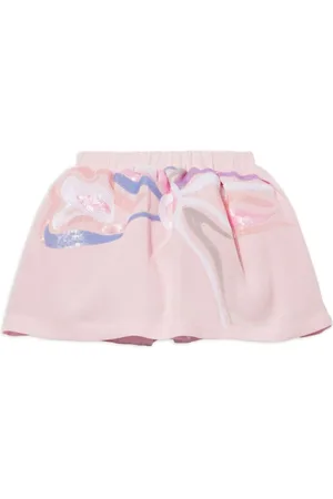 PUCCI Junior Marmo-embellished mini skirt
