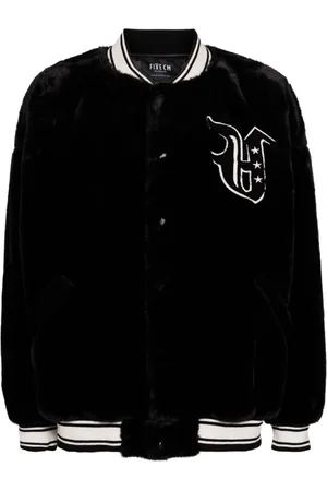 FIVE CM Faux-fur bomber jacket