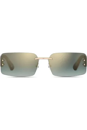 Moschino Logo-plaque sunglasses