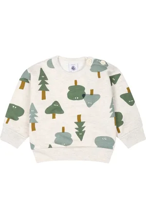 Petit Bateau Graphic-print organic-cotton sweatshirt