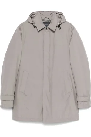 HERNO Detachable-hood jacket