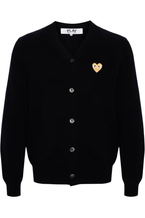 Comme des Garçons V-neck wool cardigan