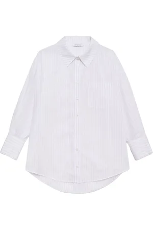 ANINE BING Mika striped shirt