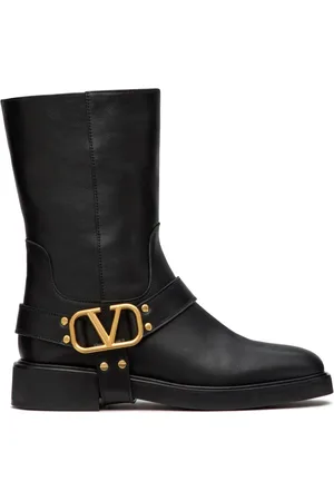 VALENTINO GARAVANI VLogo leather boots