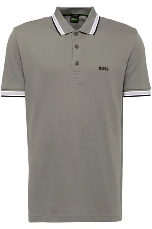 HUGO BOSS Logo embroidery short-sleeves polo shirt