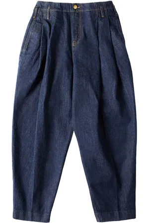 Kenzo Logo-appliqué tapered leg