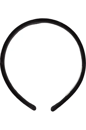 Jennifer Behr Lacey silk velvet hairband