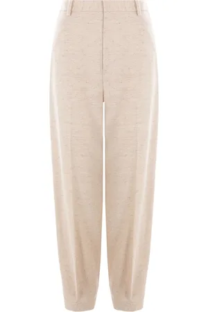 Loro Piana Tweed straight-leg trousers