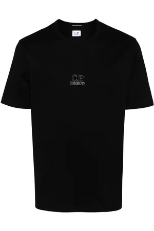 C.P. Company Logo-embroidered T-shirt
