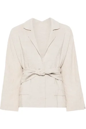 DANIELA GREGIS Linen blazer