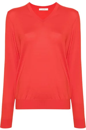 The Row Haius V-neck sweater