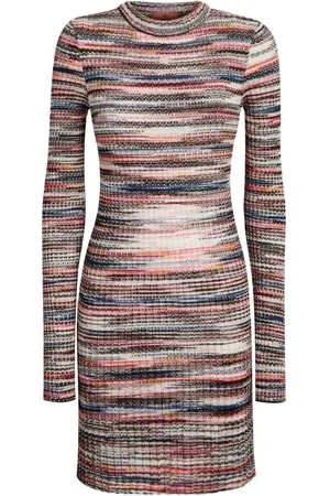 Missoni Mélange-effect mini dress
