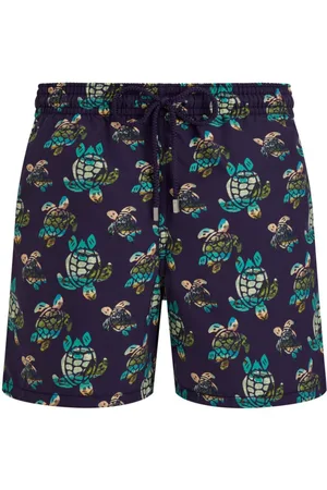 Vilebrequin Landscape Turtles swim shorts