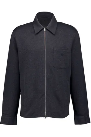 Givenchy Zipped tailored cotton shirt