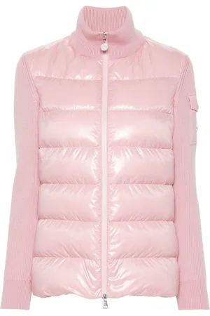Moncler Panelled zip-up down jacket