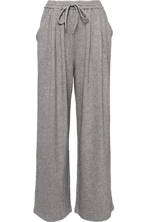 B+AB Drawstring straight-leg trousers
