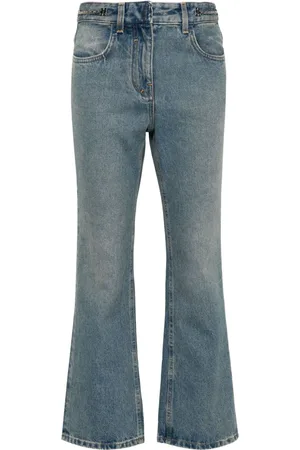 Givenchy Bootcut chain-detail jeans