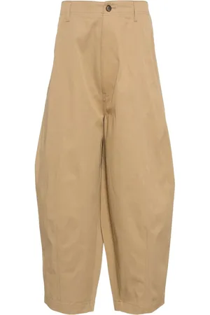 Comme des Garçons Cotton wide leg trousers
