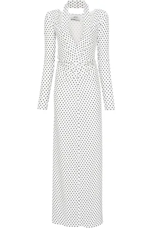 Atu Body Couture Polka dot maxi dress