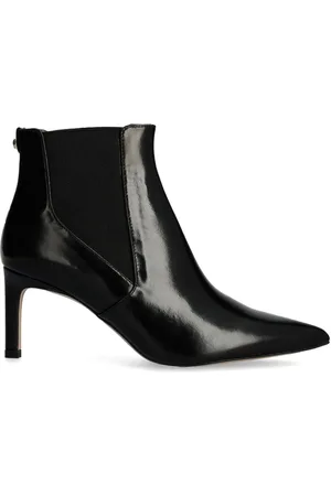 HUGO BOSS Logo-plaque leather boots