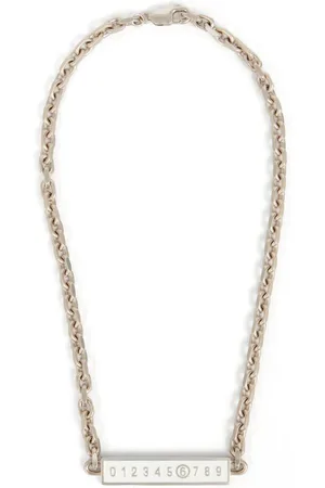 Maison Margiela Enamel-logo necklace