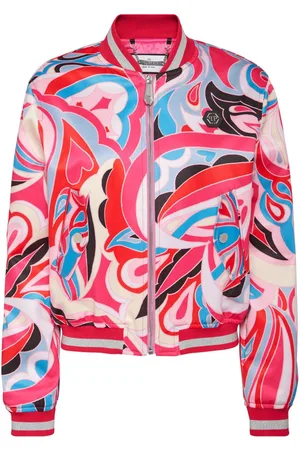 Philipp Plein Colorful Circus bomber jacket