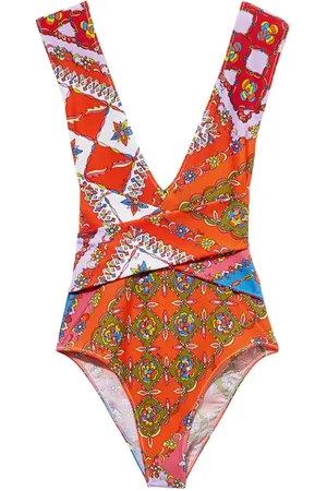 Puccini Festa-print swimsuit