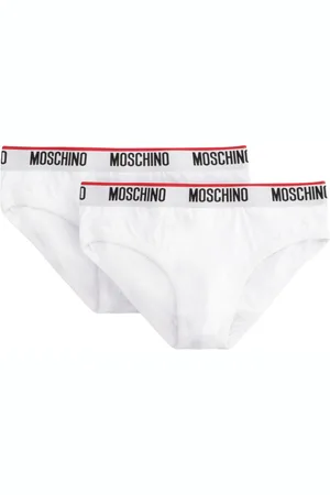 Moschino Logo-strap briefs (pack of two)