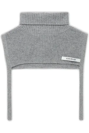 KIMHEKIM Logo-appliqué roll-neck scarf
