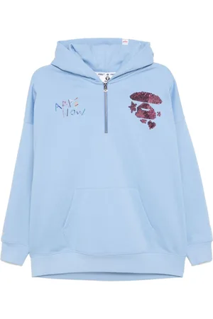 A Bathing Ape Sequin-embellishment hoodie