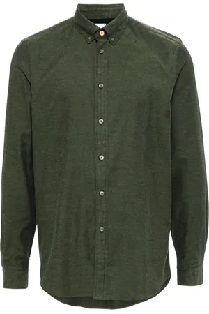 Paul Smith Button-up cotton-blend shirt