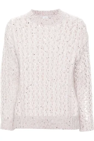 ELEVENTY Sequin-emebellished sweater