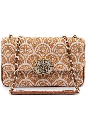 Isla Ibiza Sirena jacquard-print shoulder bag