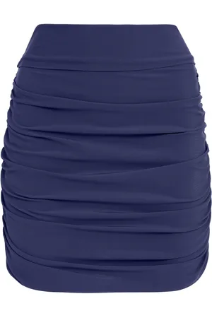 AMIR SLAMA Draped mini skirt