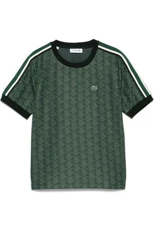 Lacoste Monogram-jacquard T-shirt