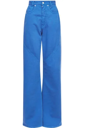 Maison Margiela Mid-rise wide-leg trousers