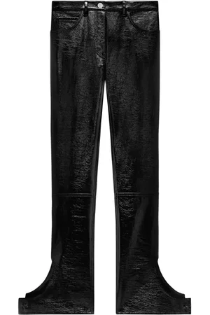 Courrèges Reversed Vinyl trousers
