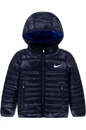 Nike Logo-embroidered puffer jacket