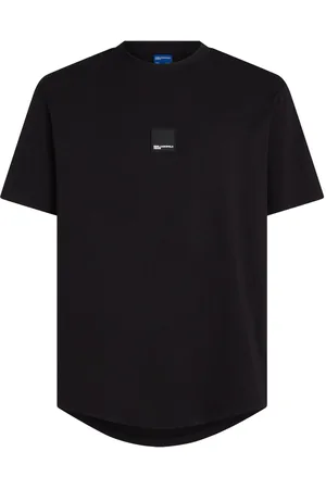 Karl Lagerfeld Curved-hem T-shirt