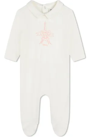 Kenzo Eiffel Tower cotton pajama set (set of two)