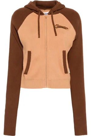 Chocoolate Logo-embroidered cardigan