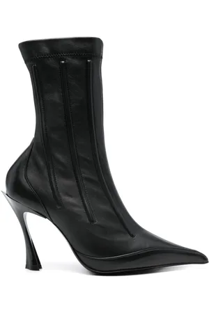 MUGLER 95mm embossed-detail boots