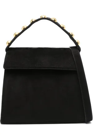 Salvatore Ferragamo 1990s suede tote bag
