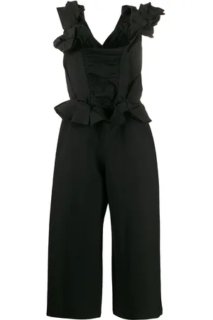 Comme des Garçons 2000s gathered asymmetric jumpsuit