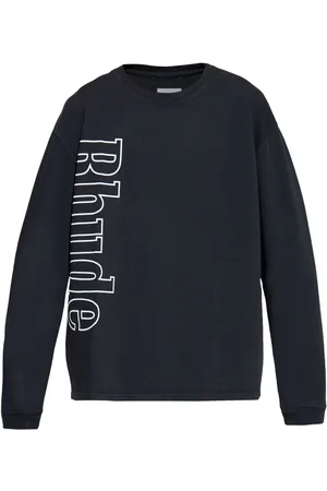 Rhude Logo-print cotton sweatshirt
