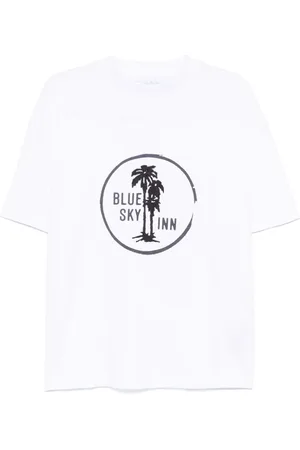 BLUE SKY INN Palm logo-print T-shirt