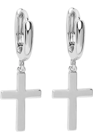 Nialaya Cross dangling earrings