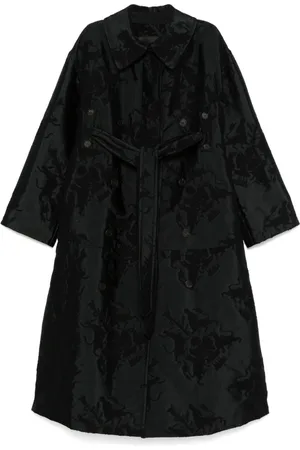 Fabiana Filippi Floral-jacquard coat